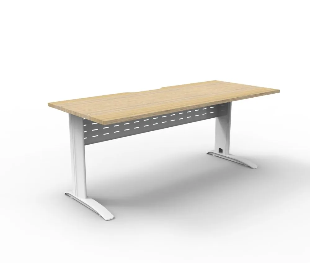 Deluxe Rapid Span Straight Desk Hire