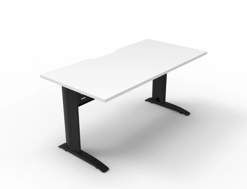 Deluxe Rapid Span Straight Desk Hire