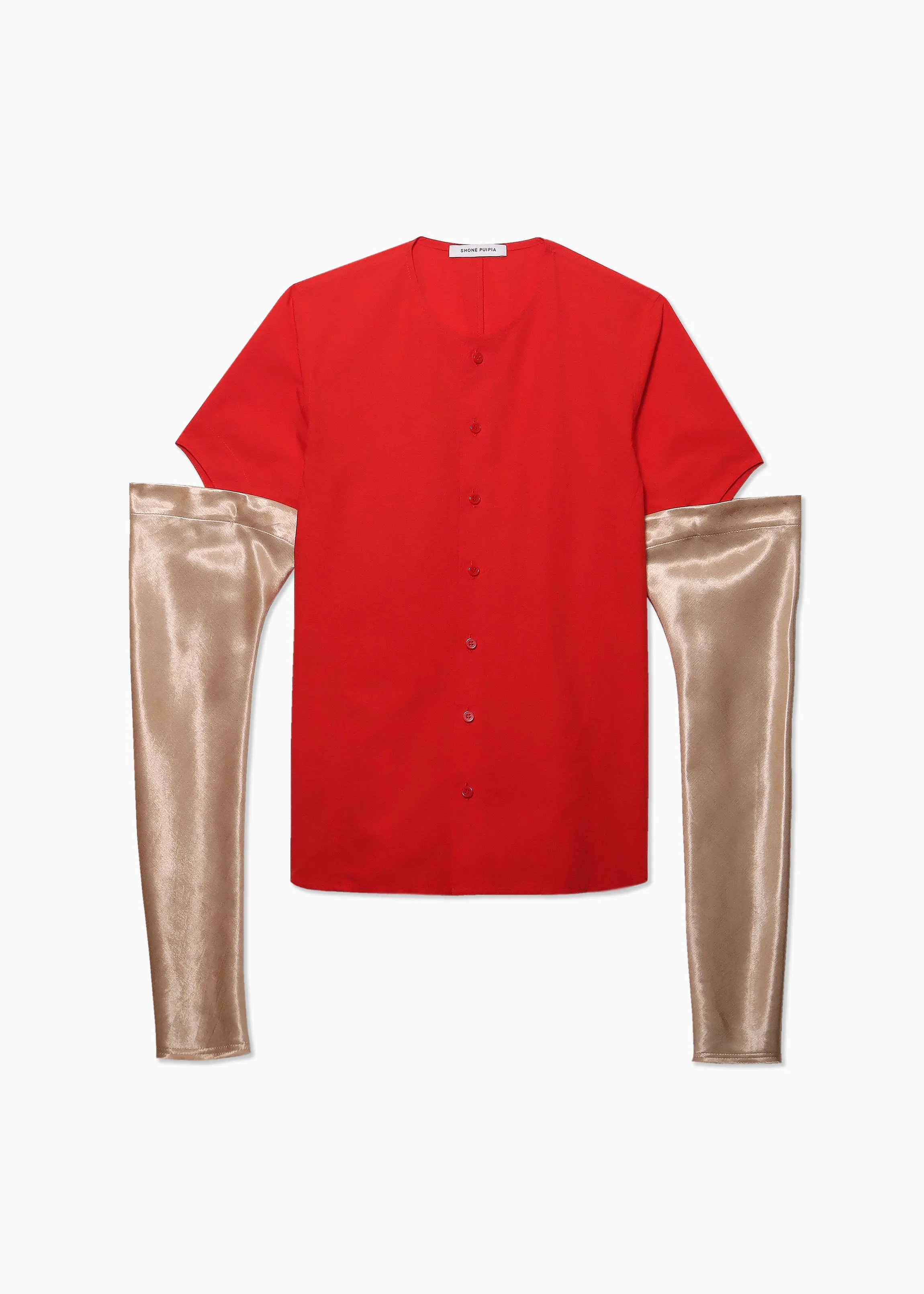Detachable Sleeve Shirt