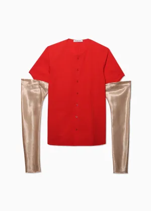Detachable Sleeve Shirt