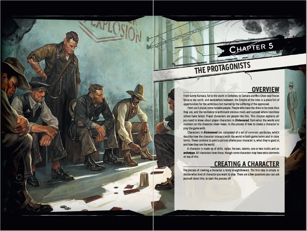 Dishonored: The Roleplaying Game Core Rulebook - PDF