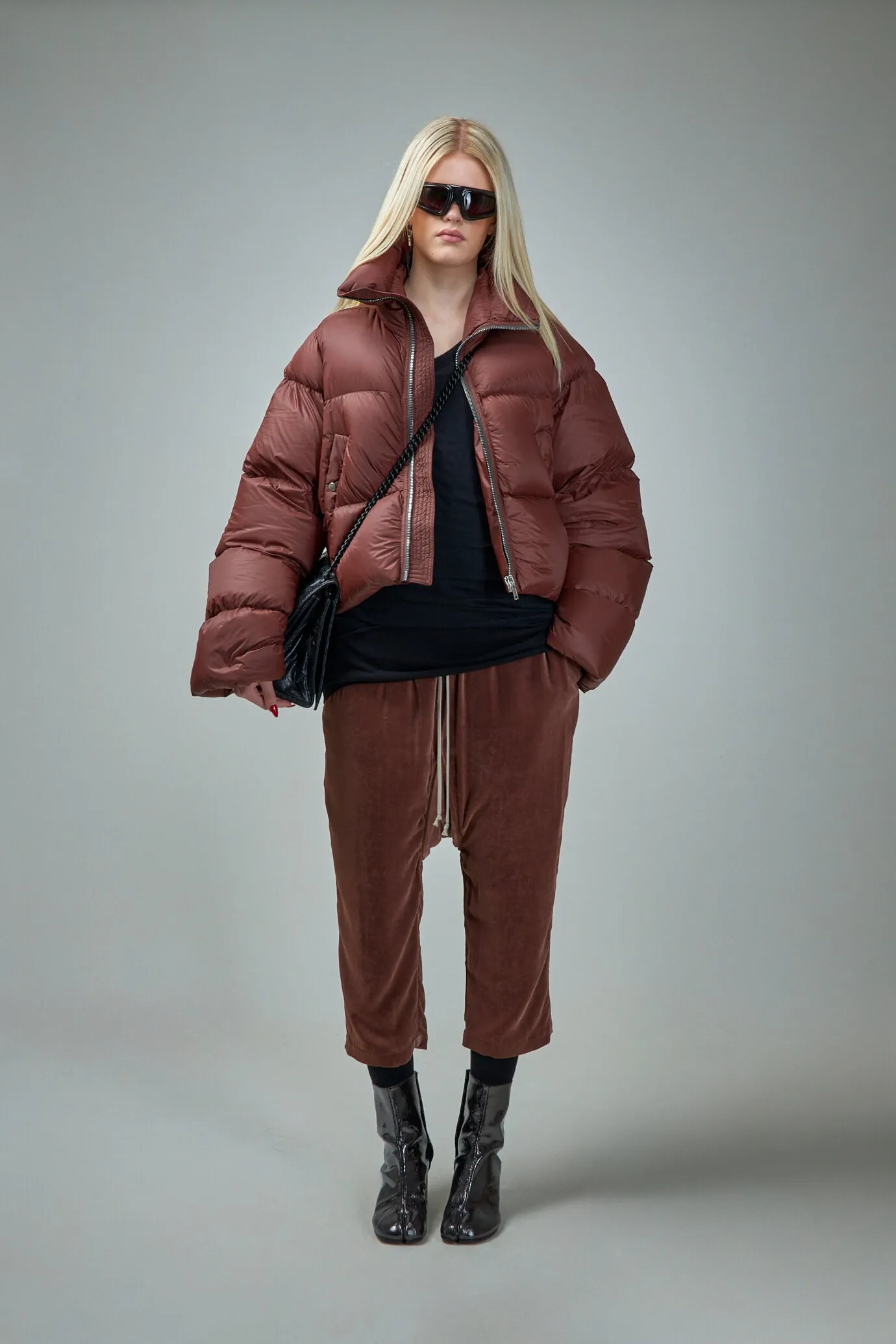 Drawstring Cropped