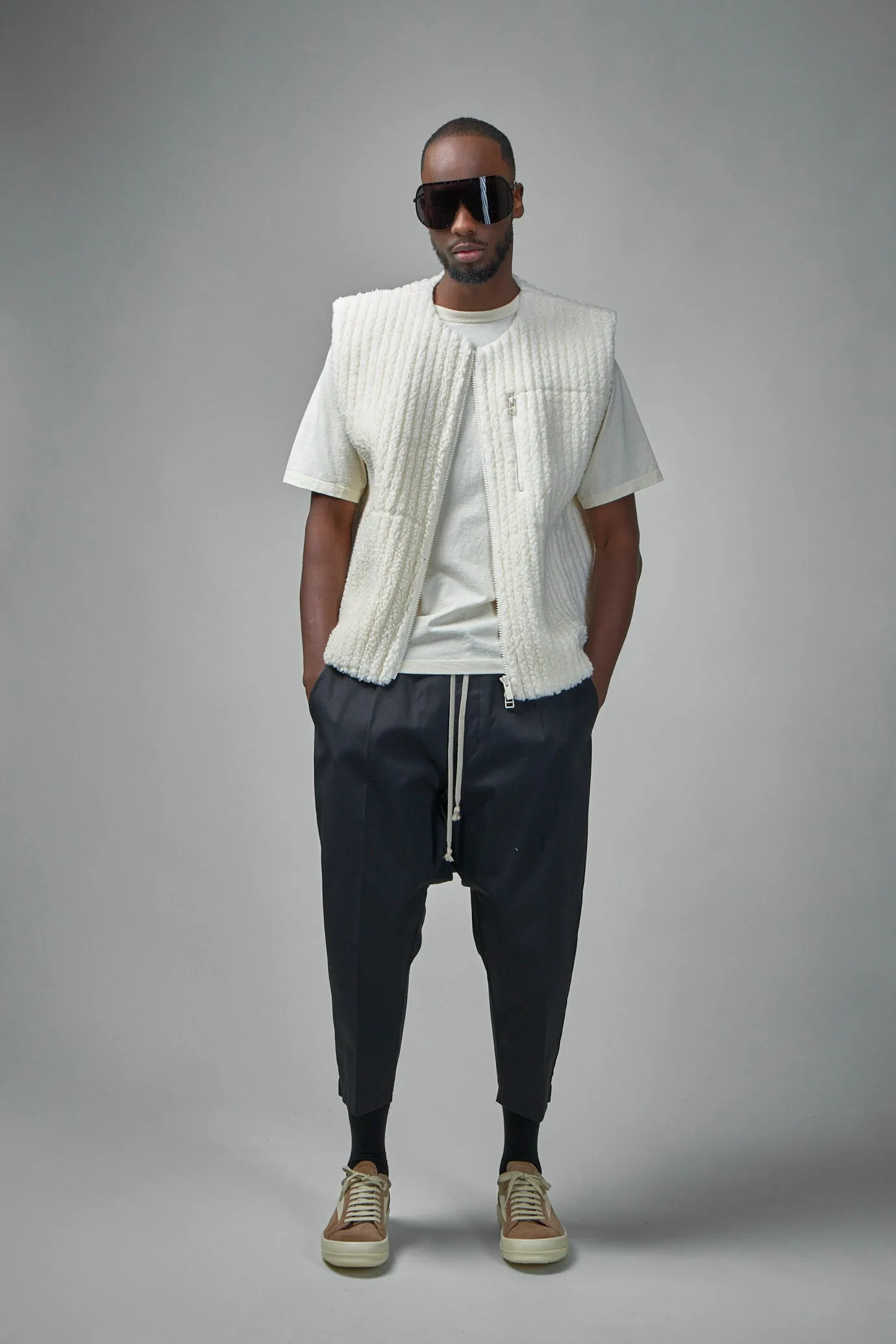 Drawstring Cropped