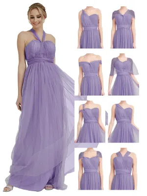 Dusty Purple MULTI WAY Sweetheart Tulle Bridesmaid Dress