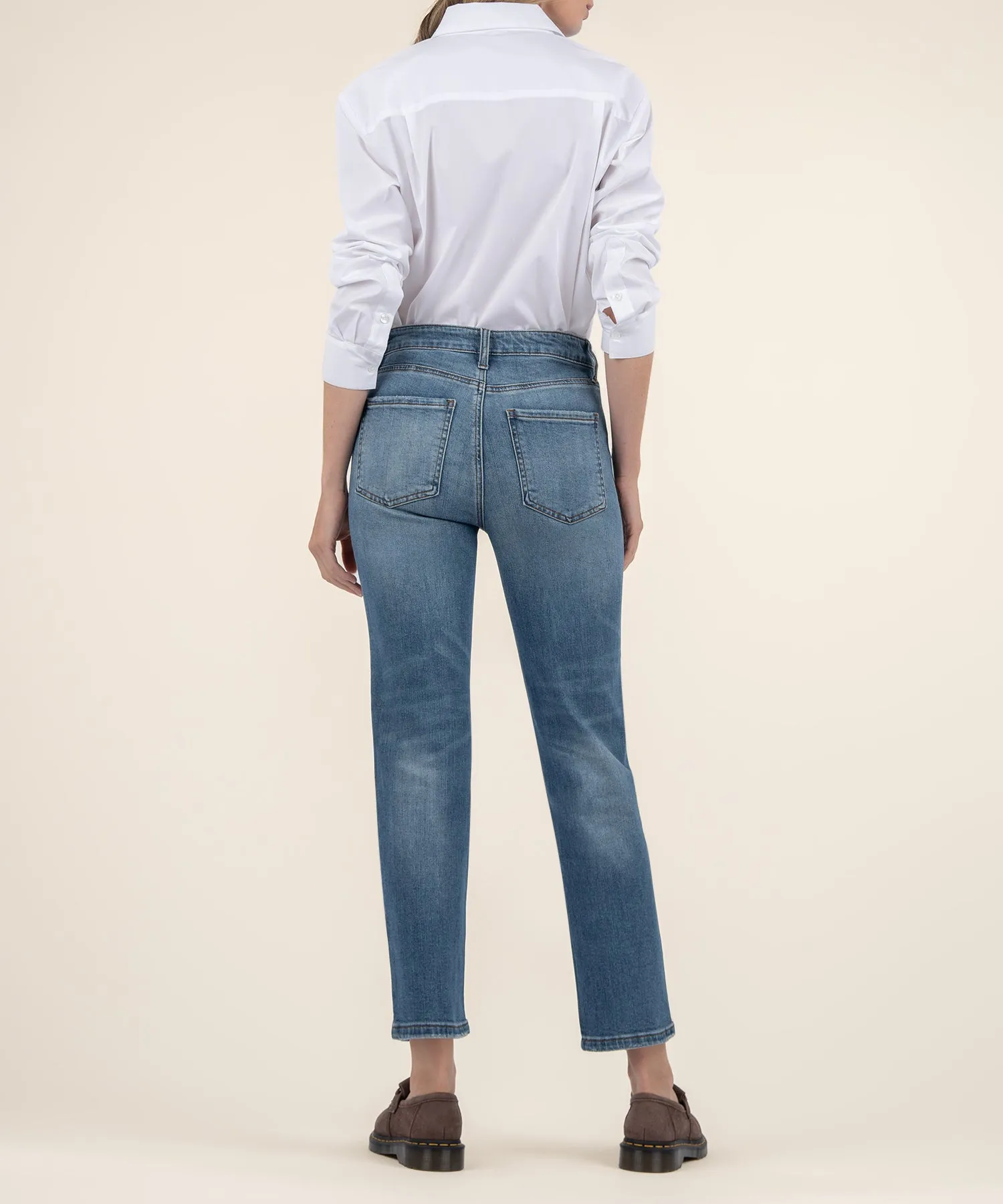 Elizabeth High Rise Straight Leg, Petite
