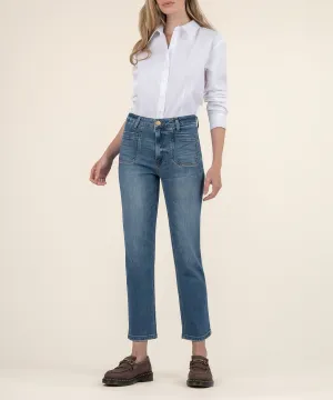 Elizabeth High Rise Straight Leg, Petite