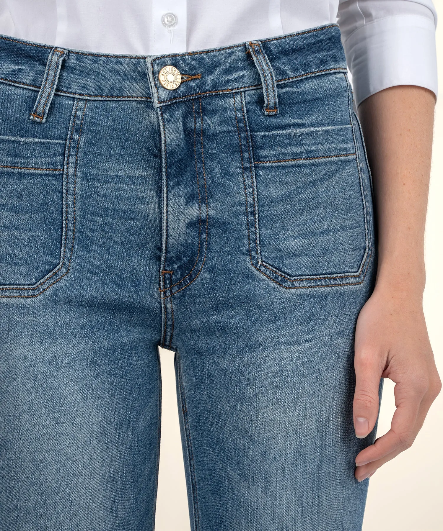 Elizabeth High Rise Straight Leg