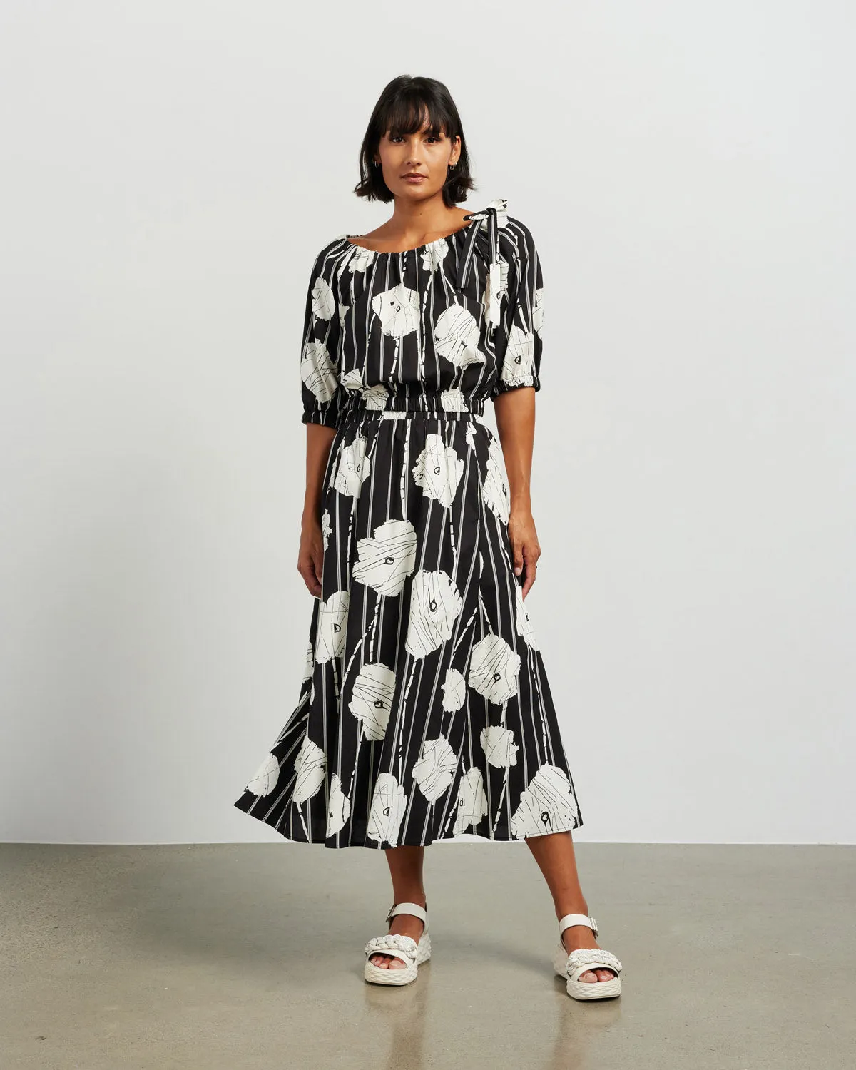 Et alia Kenna Crop Top - Black Azalea
