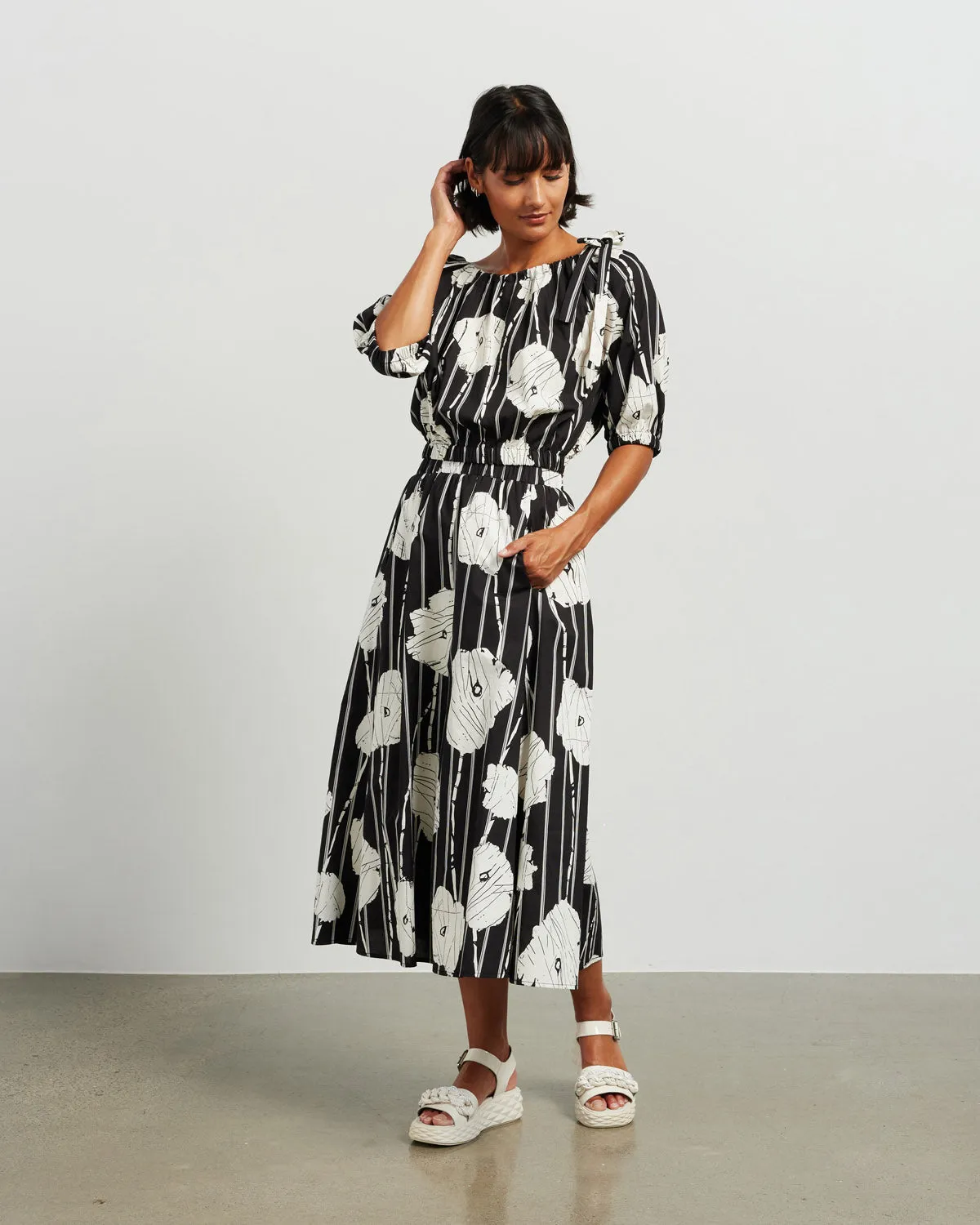 Et alia Kenna Crop Top - Black Azalea