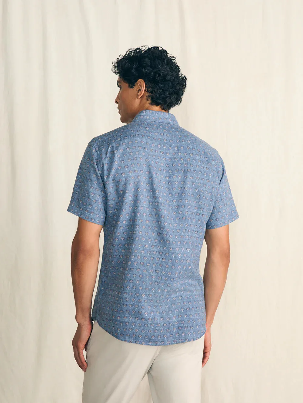 Faherty Men Short Sleeve Breeze Shirt