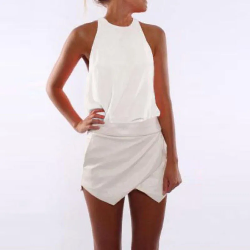Fashion Women Charming S-3XL 4 Color Pick Solid Sleeveless Casual Tank Tops Vest Blouses