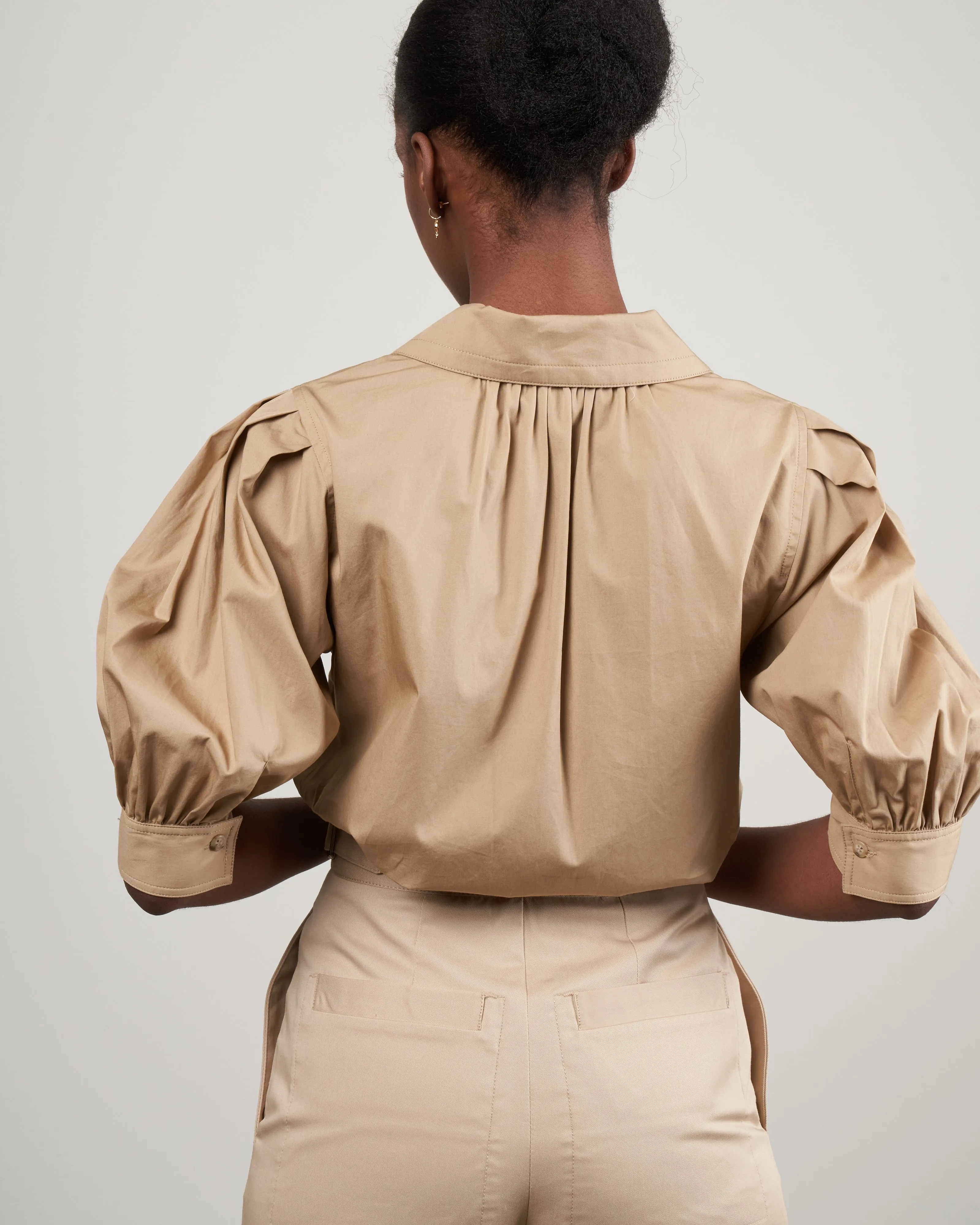 frankie shirt - tan