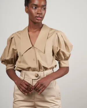 frankie shirt - tan