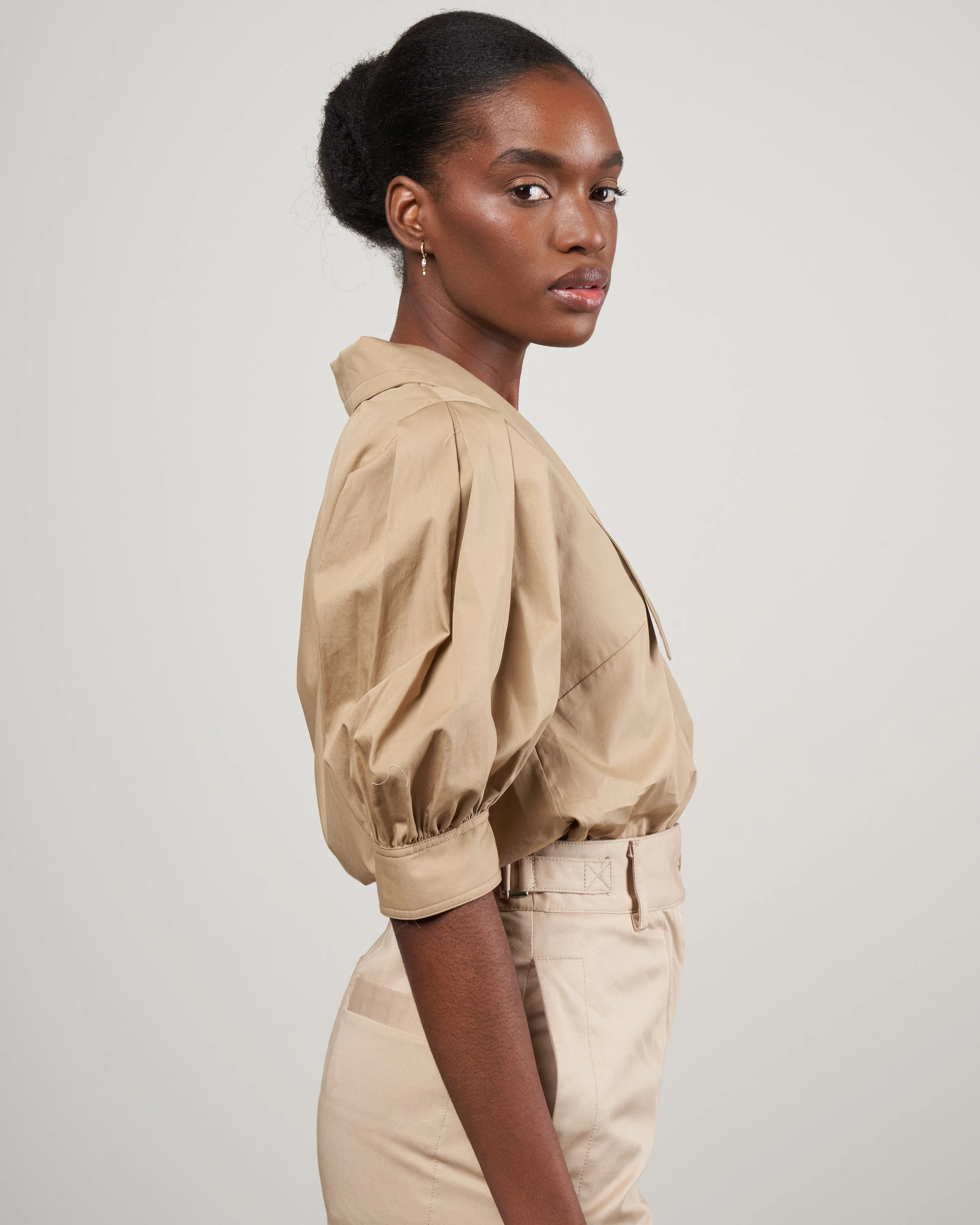 frankie shirt - tan