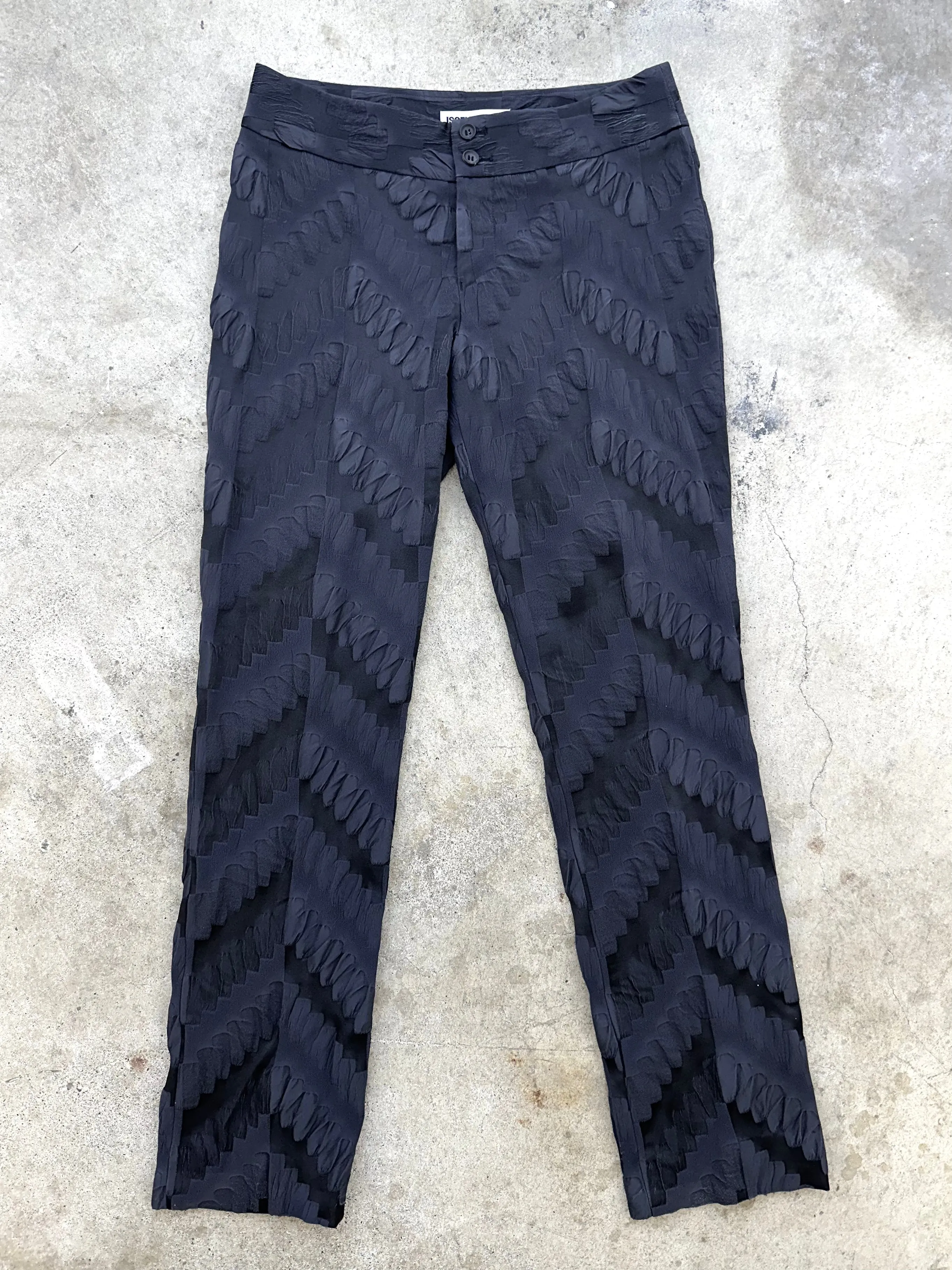 F/W 2010 Issey Miyake Petal Pleat Trousers