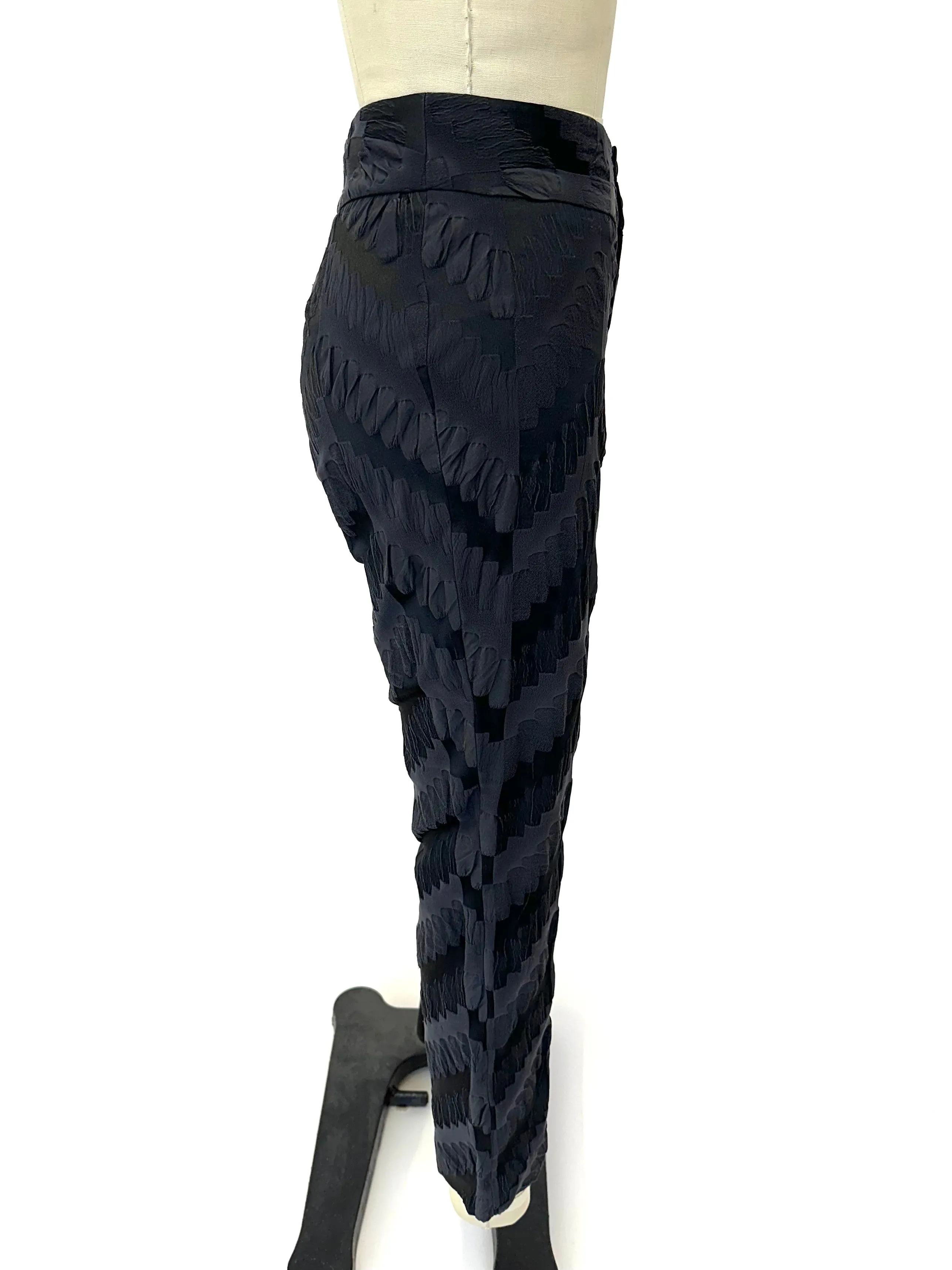 F/W 2010 Issey Miyake Petal Pleat Trousers