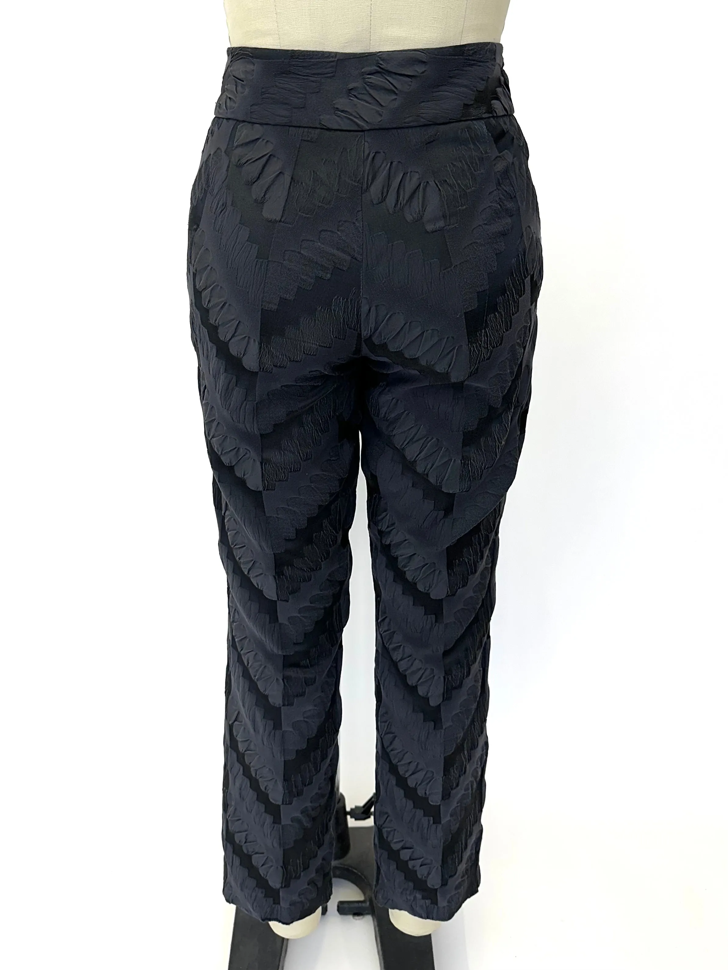 F/W 2010 Issey Miyake Petal Pleat Trousers