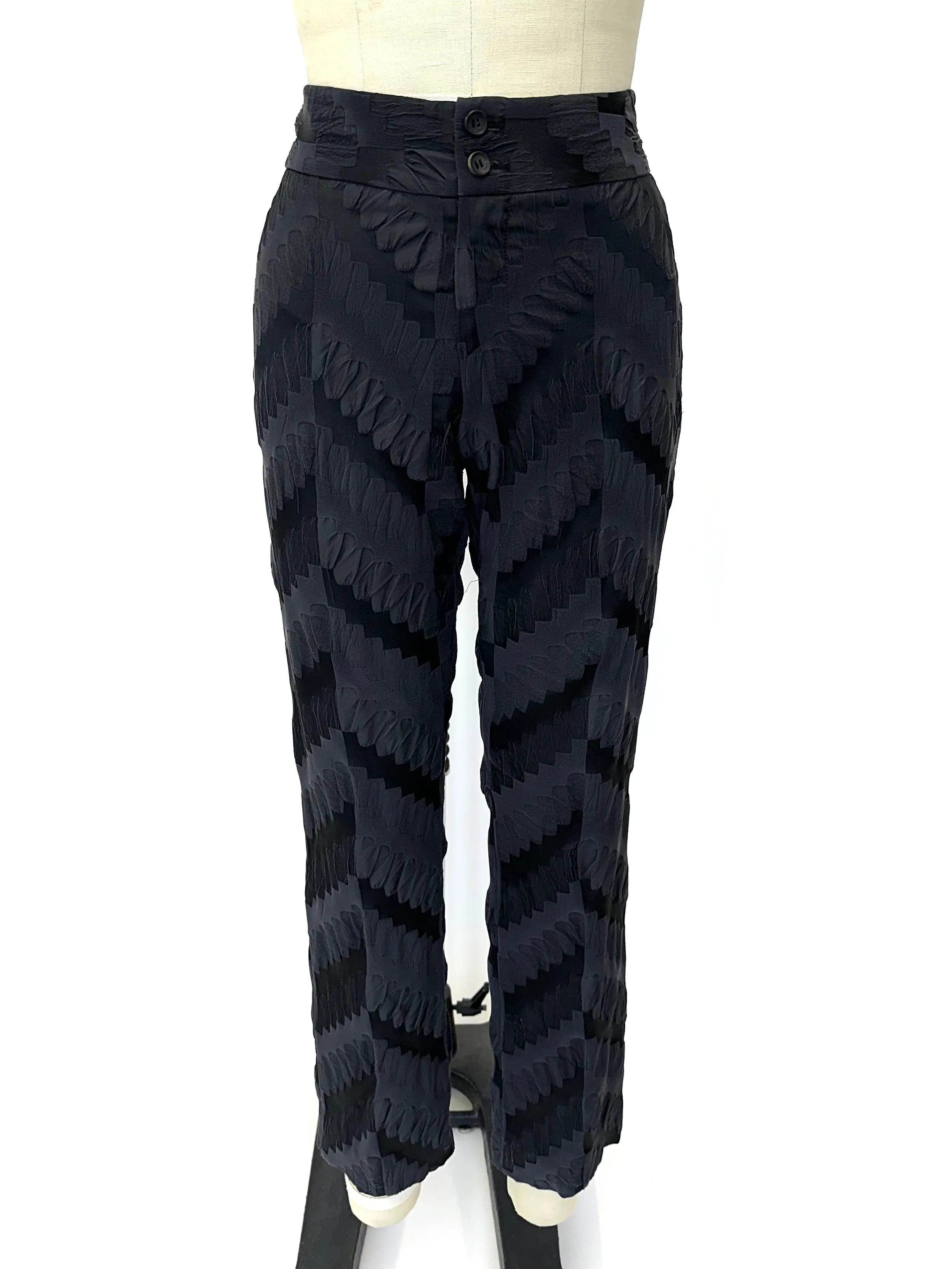 F/W 2010 Issey Miyake Petal Pleat Trousers