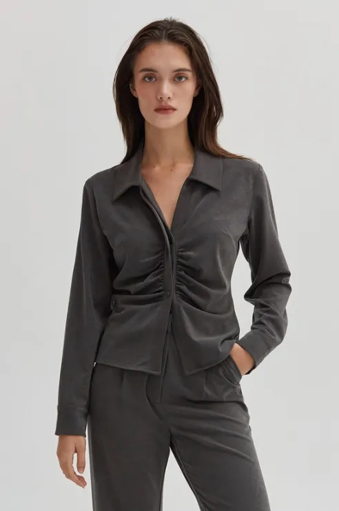 Gabrielle Brushed Top