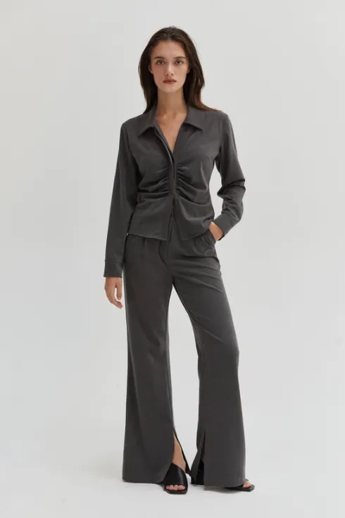 Gabrielle Brushed Top