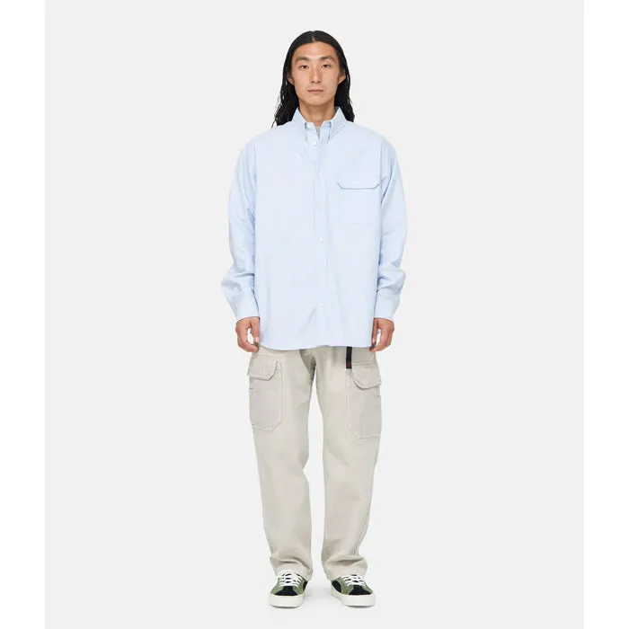 Gramicci Oxford Button Down Stance Shirt Blue