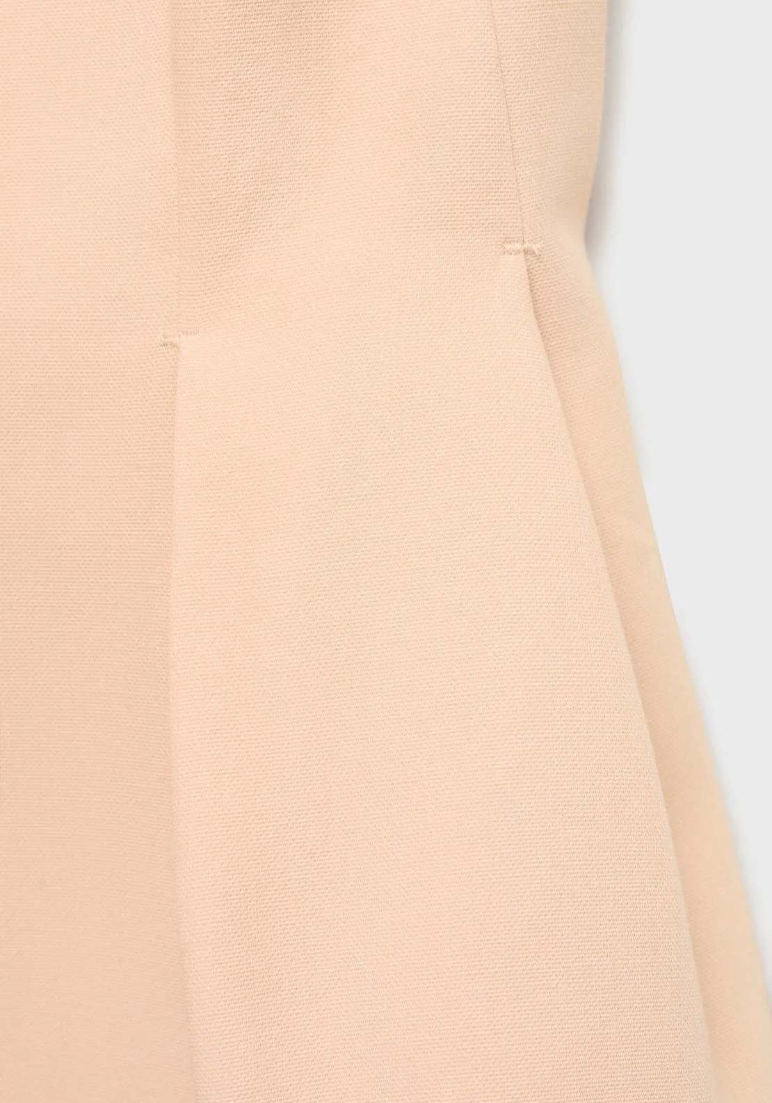 Halter neck vest with darts - Light/pastel Pink