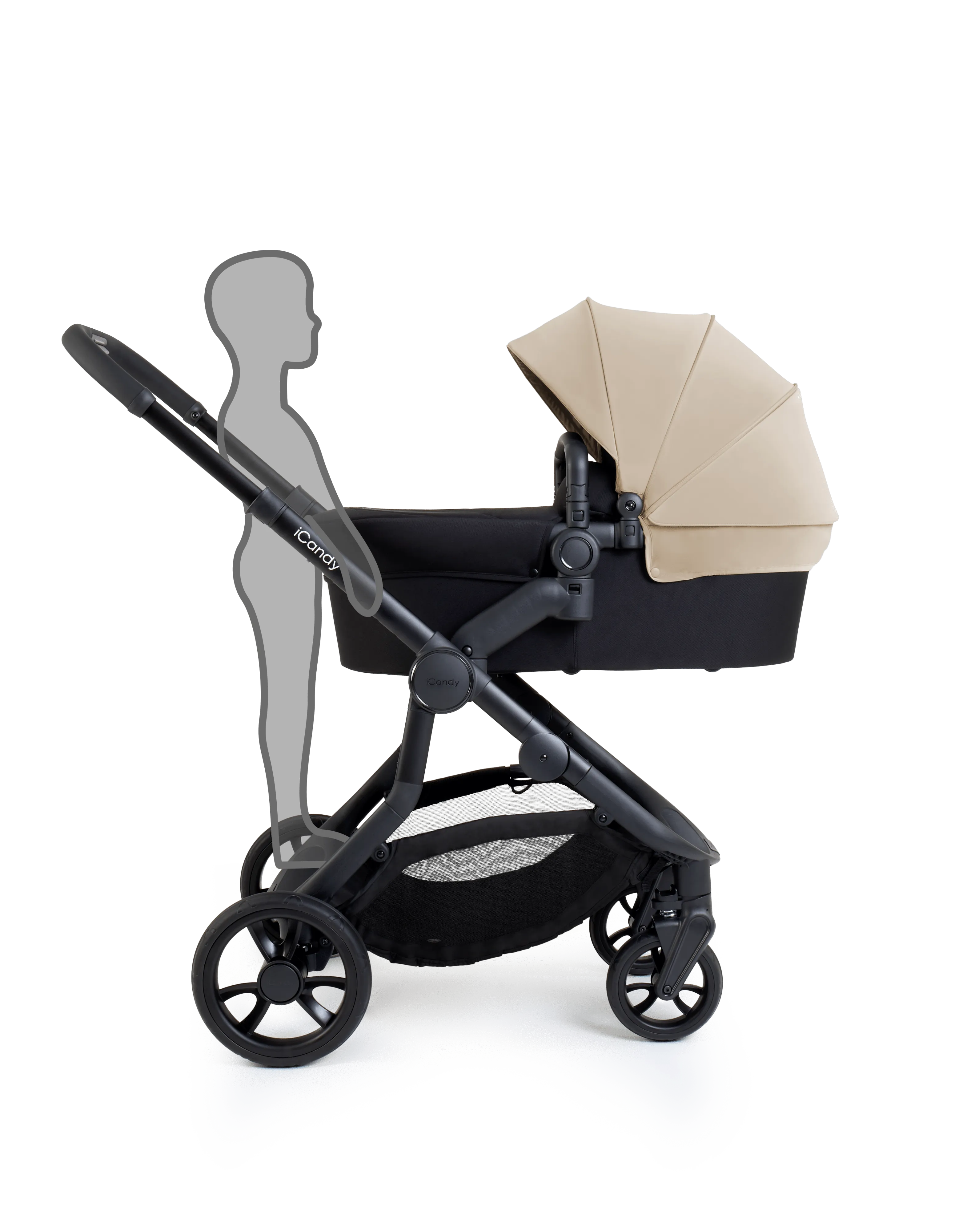 iCandy Orange 4 (Cocoon) Travel System - Latte