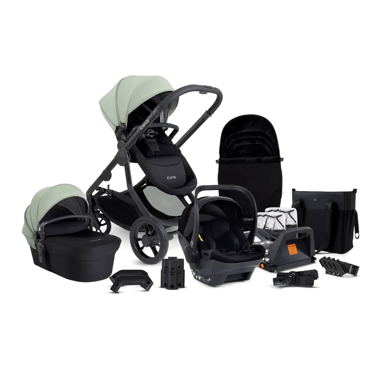 iCandy Orange 4 (Cocoon) Travel System - Pistachio