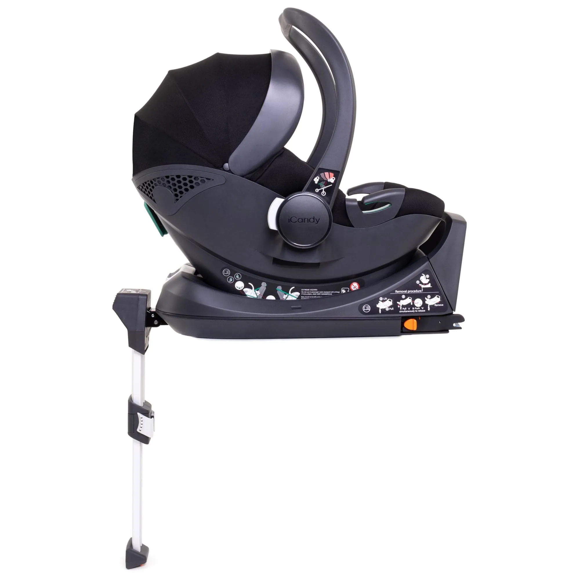 iCandy Orange 4 Complete Travel System with Cocoon in Black Edition