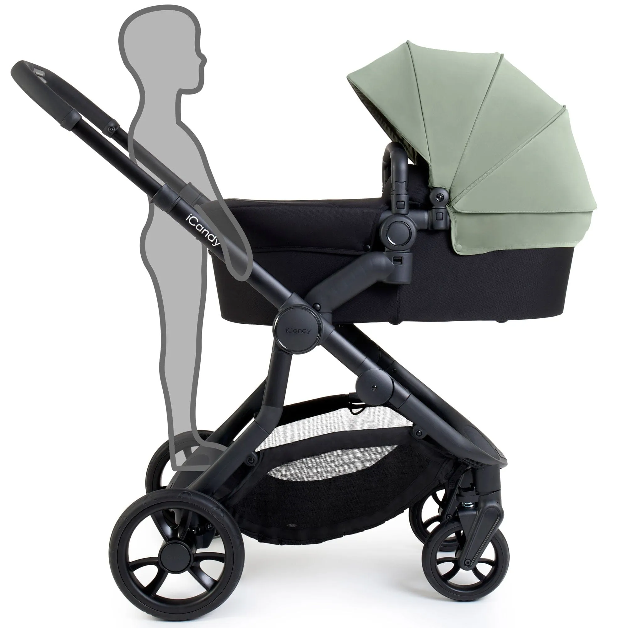 iCandy Orange 4 Cybex Travel System in Pistachio