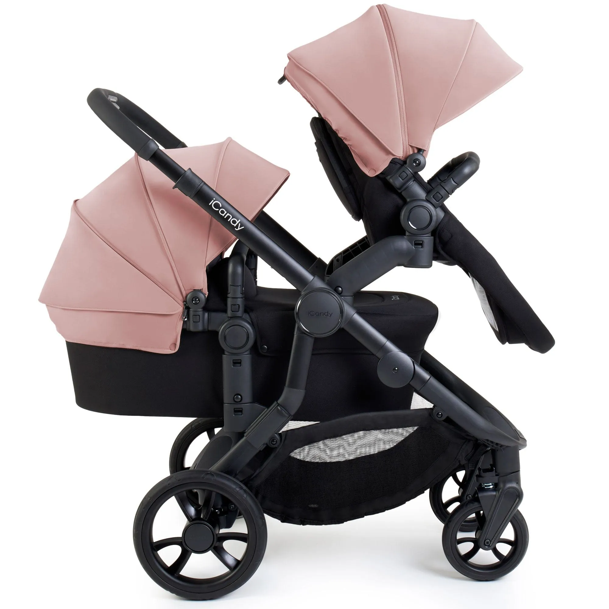 iCandy Orange 4 Double Cocoon Travel System in Rose