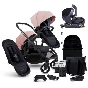 iCandy Orange 4 Double Cocoon Travel System in Rose