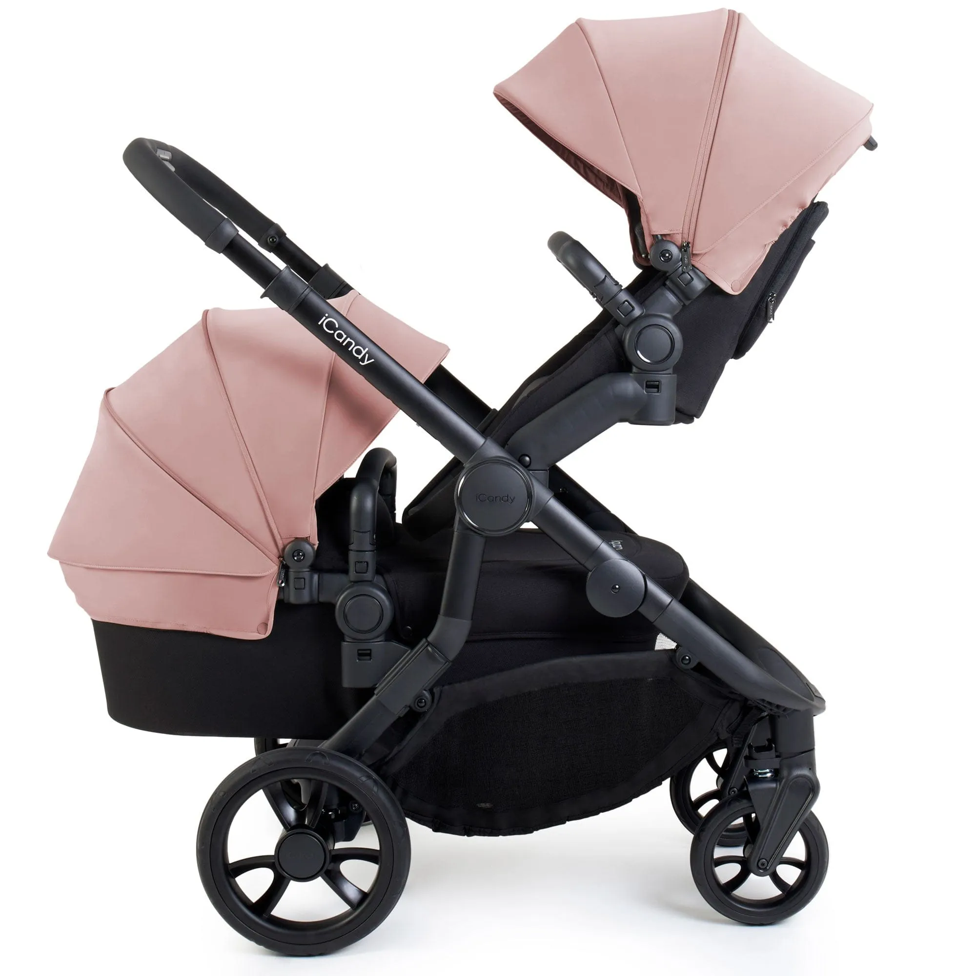 iCandy Orange 4 Double Cocoon Travel System in Rose