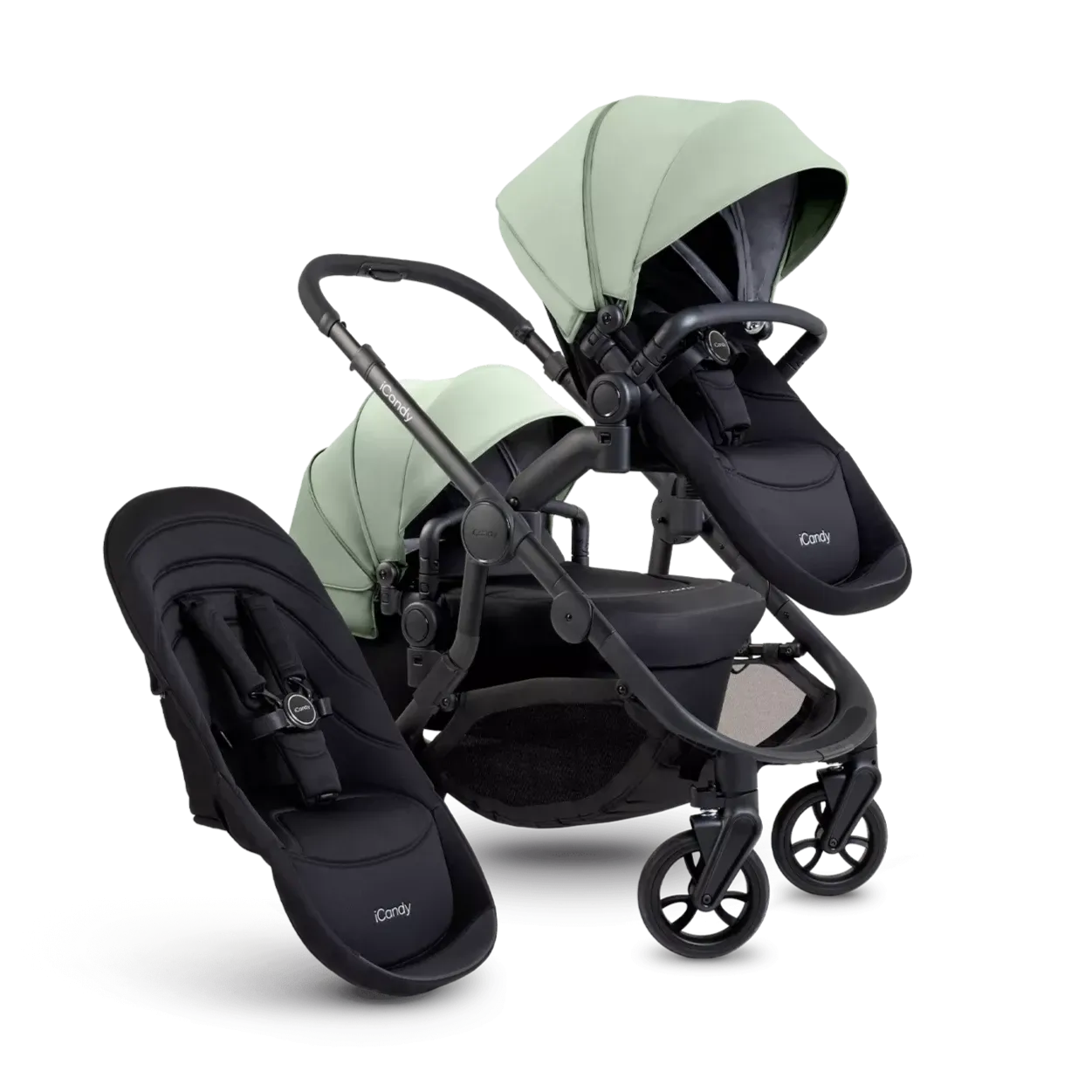 iCandy Orange 4 Double Pushchair - Pistachio