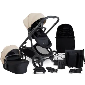 ICANDY Orange 4 Pushchair Combination Bundle - Jet (Latte)