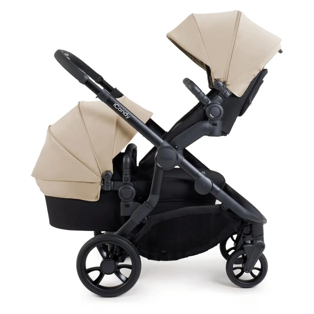 ICANDY Orange 4 Pushchair Combination Bundle - Jet (Latte)