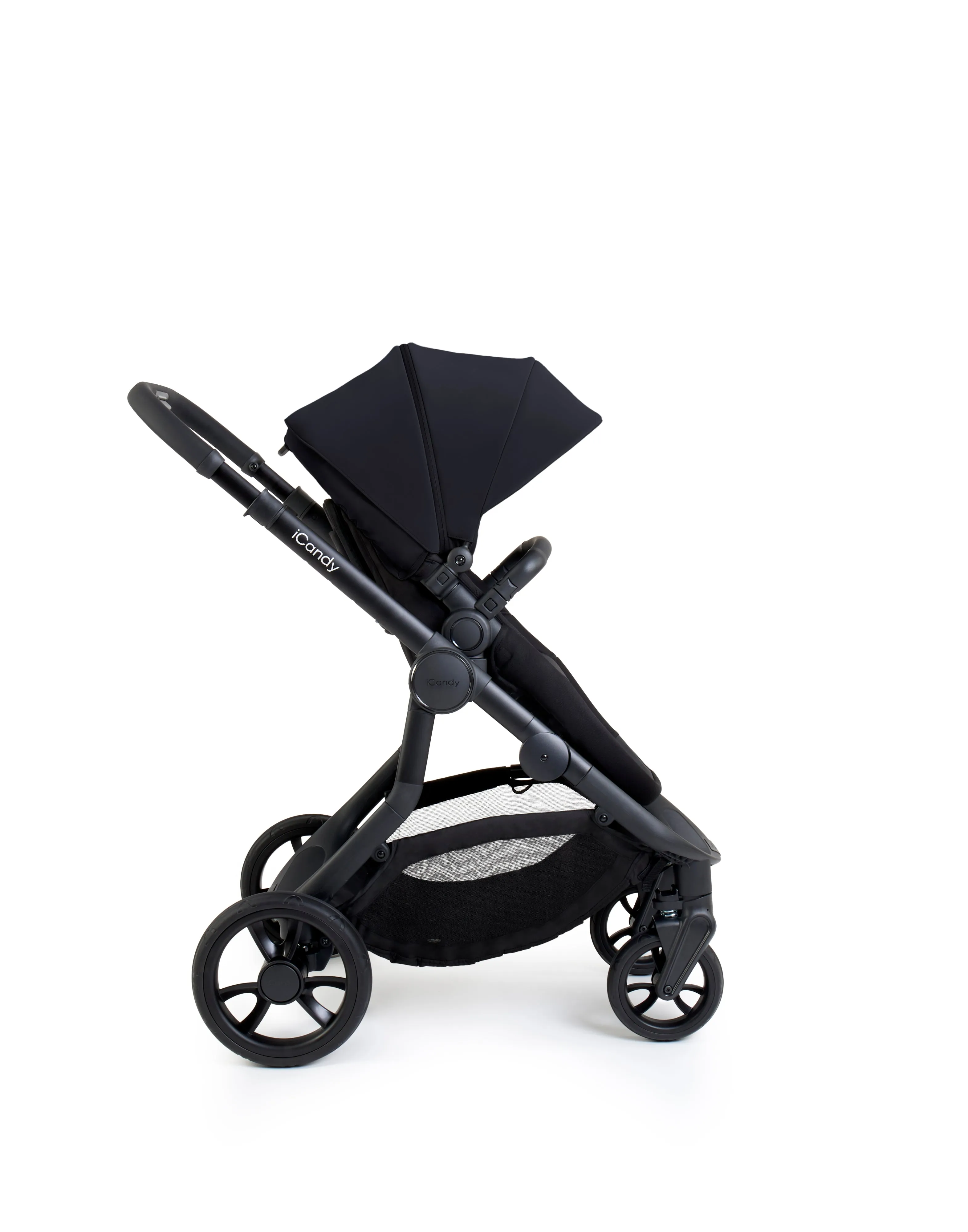 iCandy Orange 4 Pushchair Combo - Jet Black Edition
