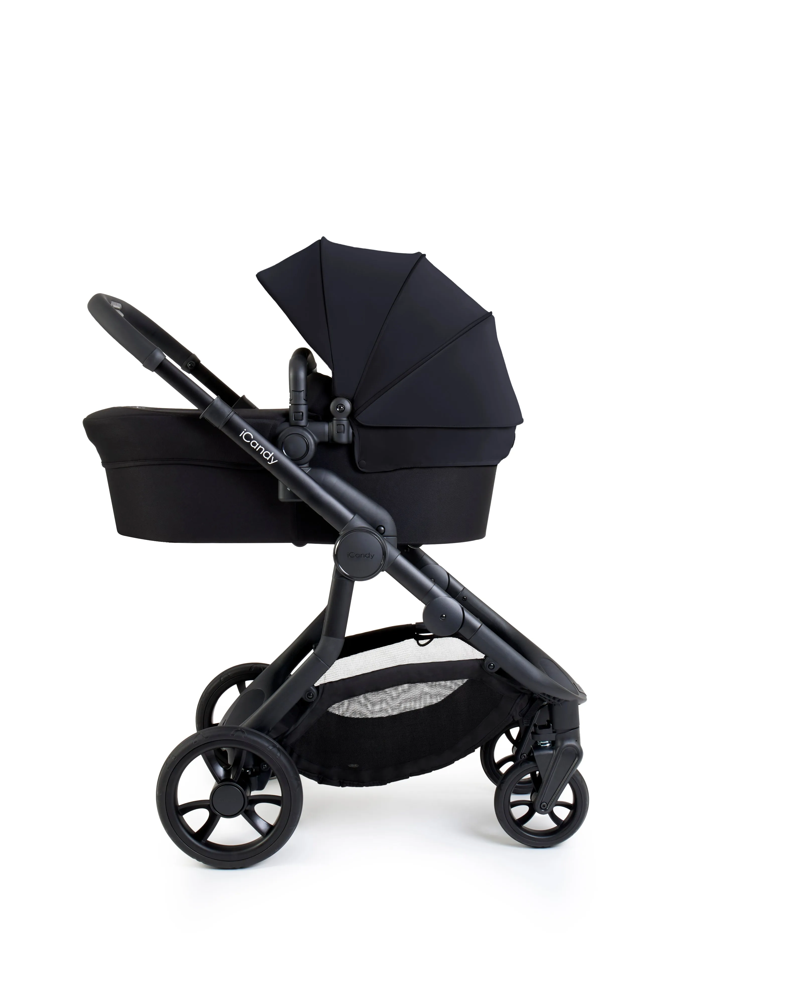 iCandy Orange 4 Pushchair Combo - Jet Black Edition