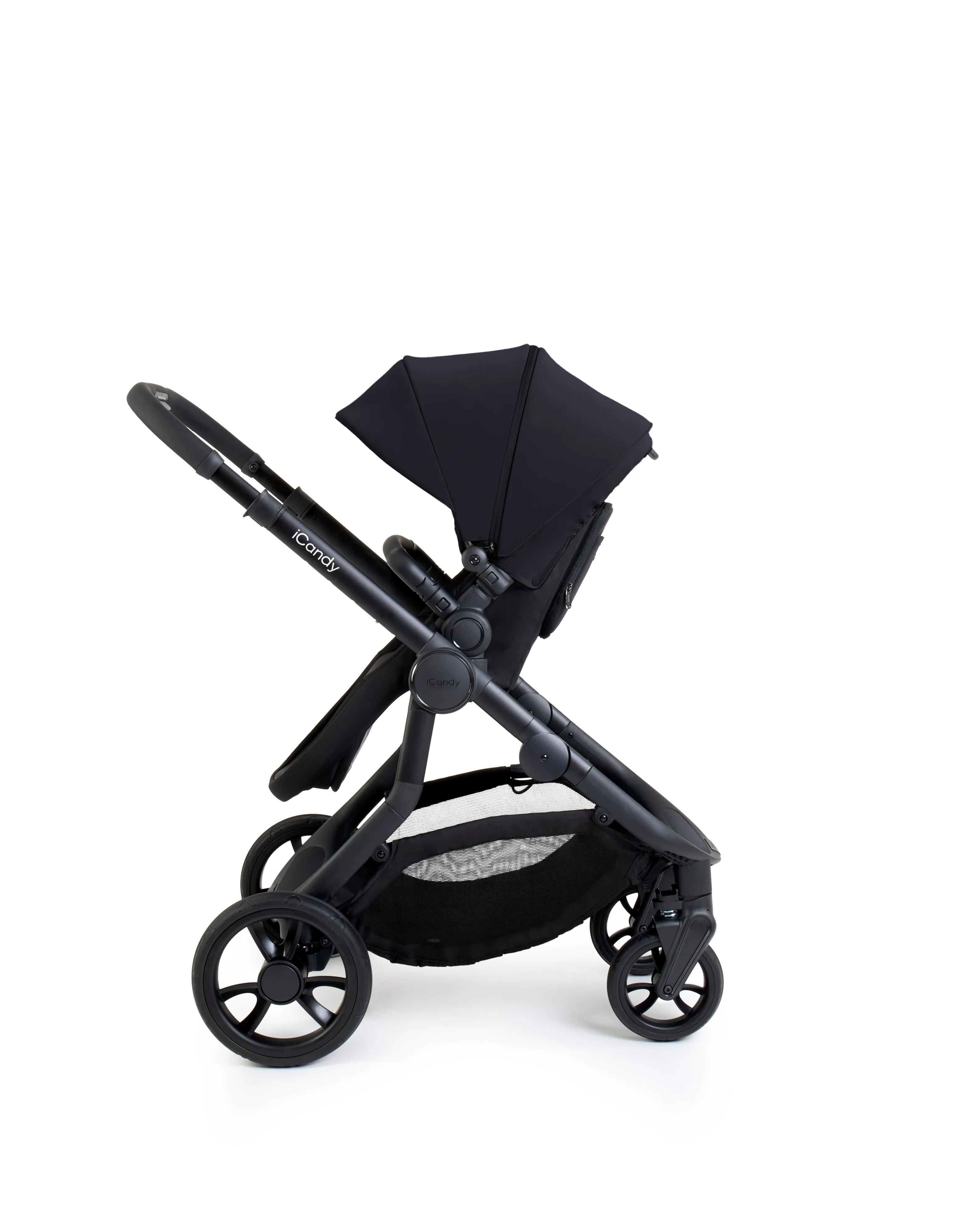 iCandy Orange 4 Pushchair Combo - Jet Black Edition