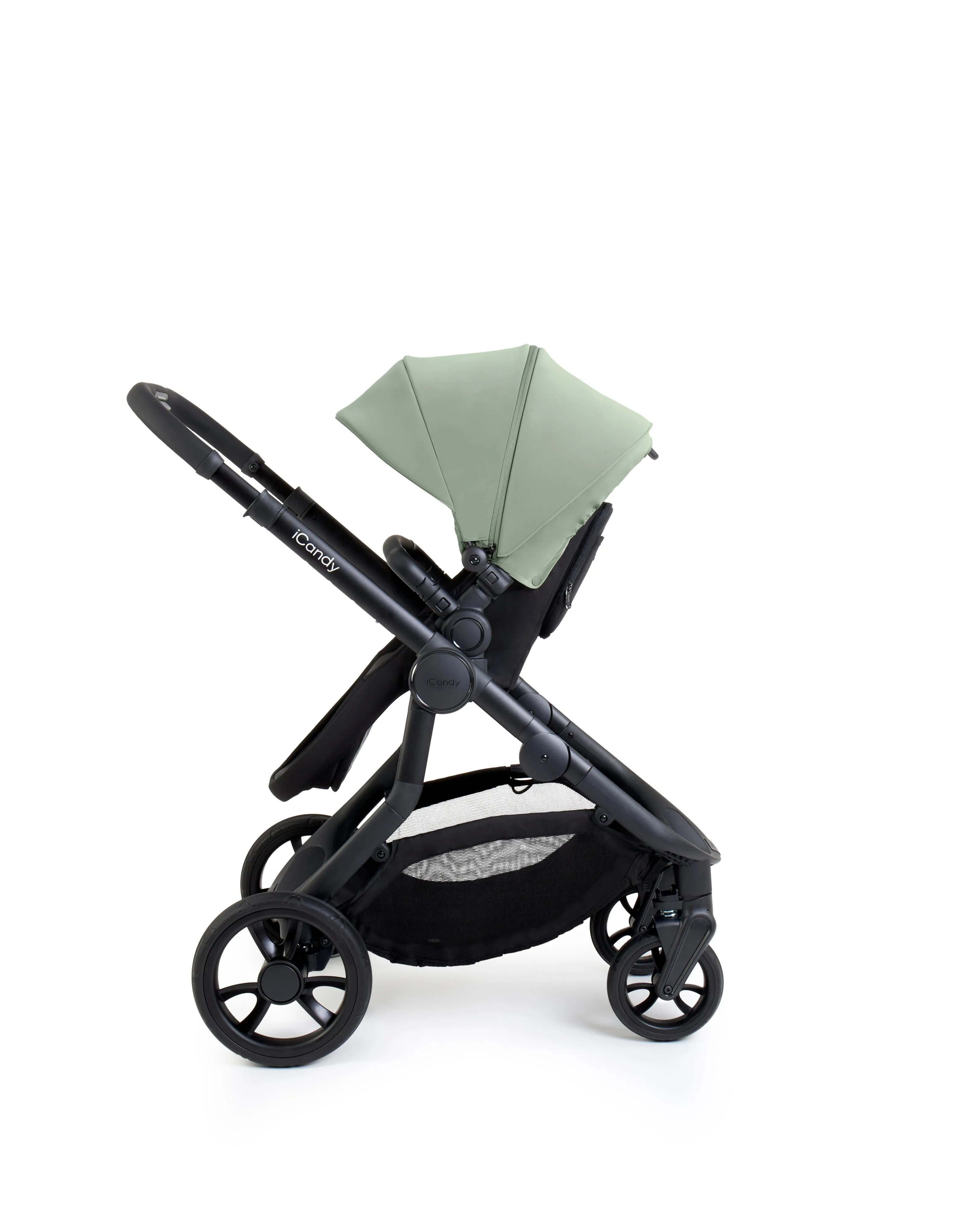 iCandy Orange 4 Pushchair Combo - Jet Pistachio Edition