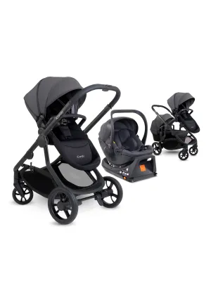 iCandy Orange 4 Pushchair with Cocoon Car Seat & Base - Jet Fossil Edition