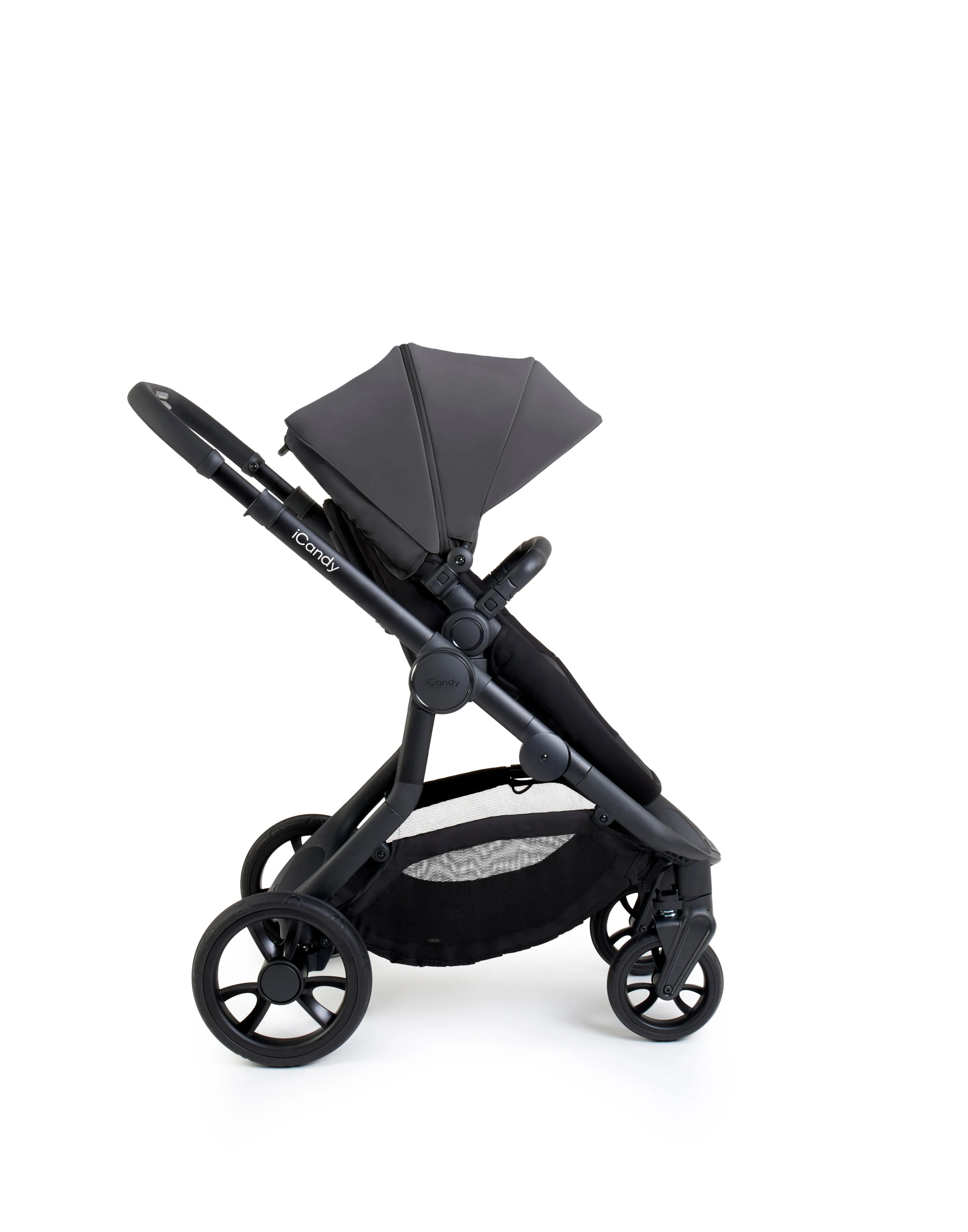 iCandy Orange 4 Pushchair with Cocoon Car Seat & Base - Jet Fossil Edition