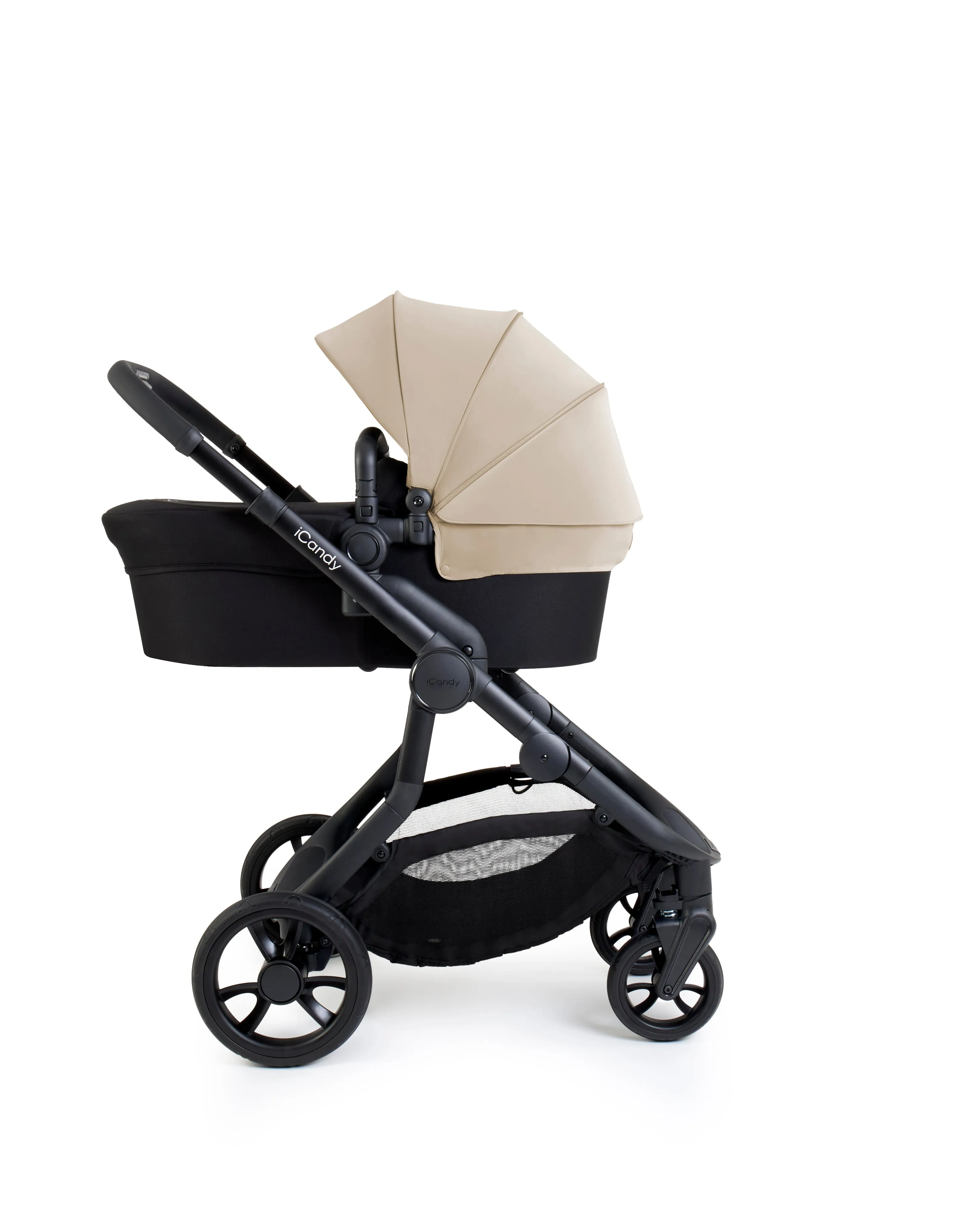 iCandy Orange 4 Pushchair with Cocoon Car Seat & Base - Jet Latte Edition
