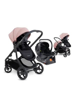 iCandy Orange 4 Pushchair with Cocoon Car Seat & Base - Jet Rose Edition