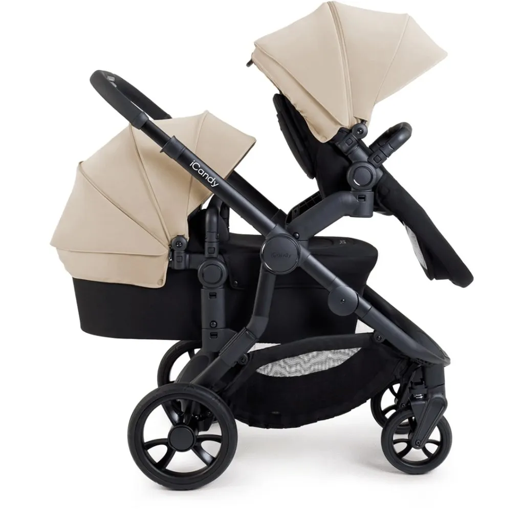 ICANDY Orange 4 Travel system with COCOON car seat - Jet (Latte)
