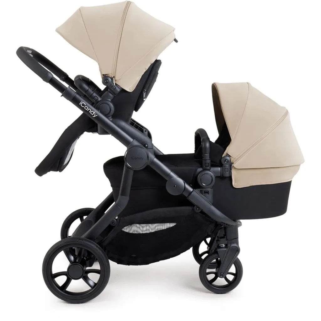 ICANDY Orange 4 Travel system with COCOON car seat - Jet (Latte)