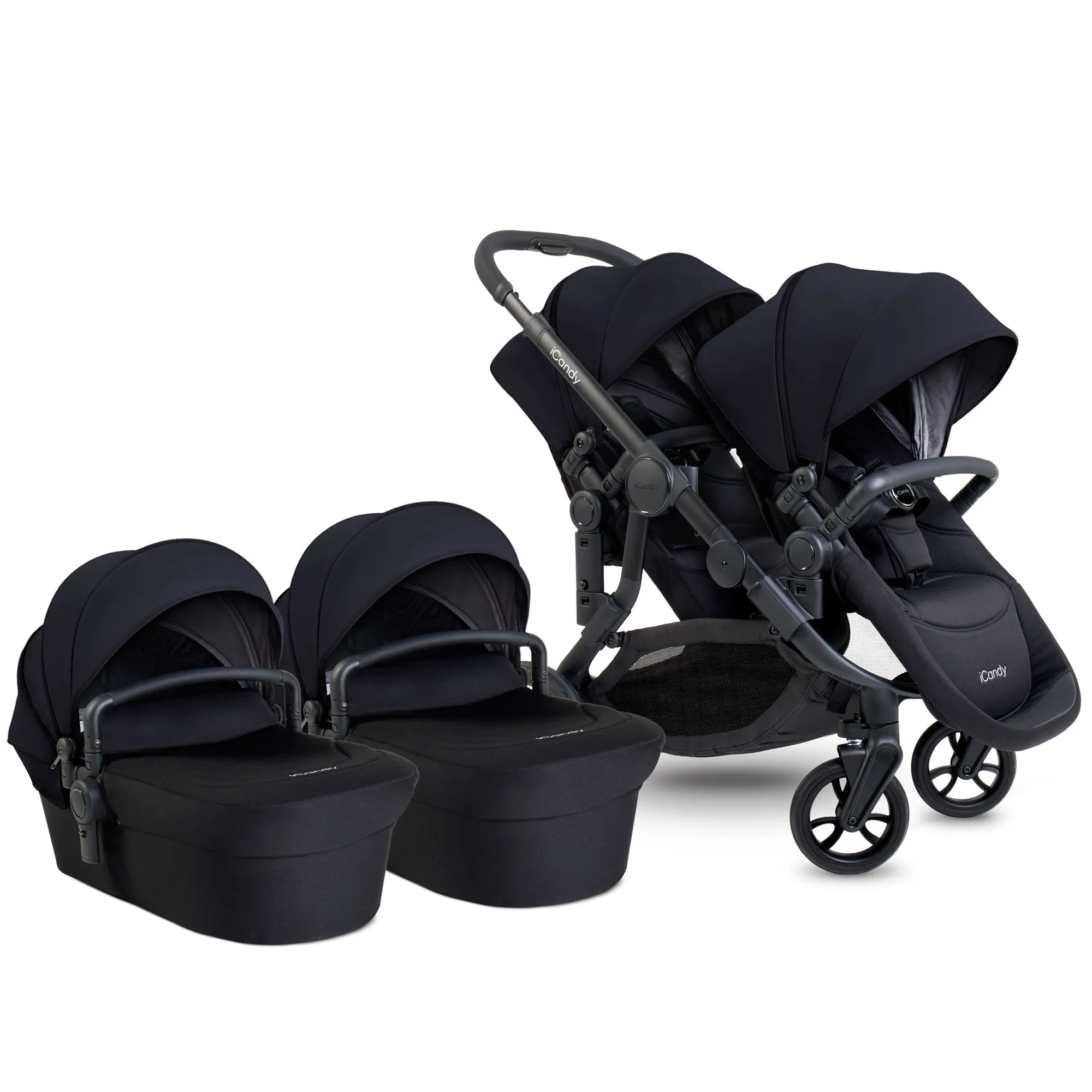 iCandy Orange 4 Twin Complete Set in Black Edition