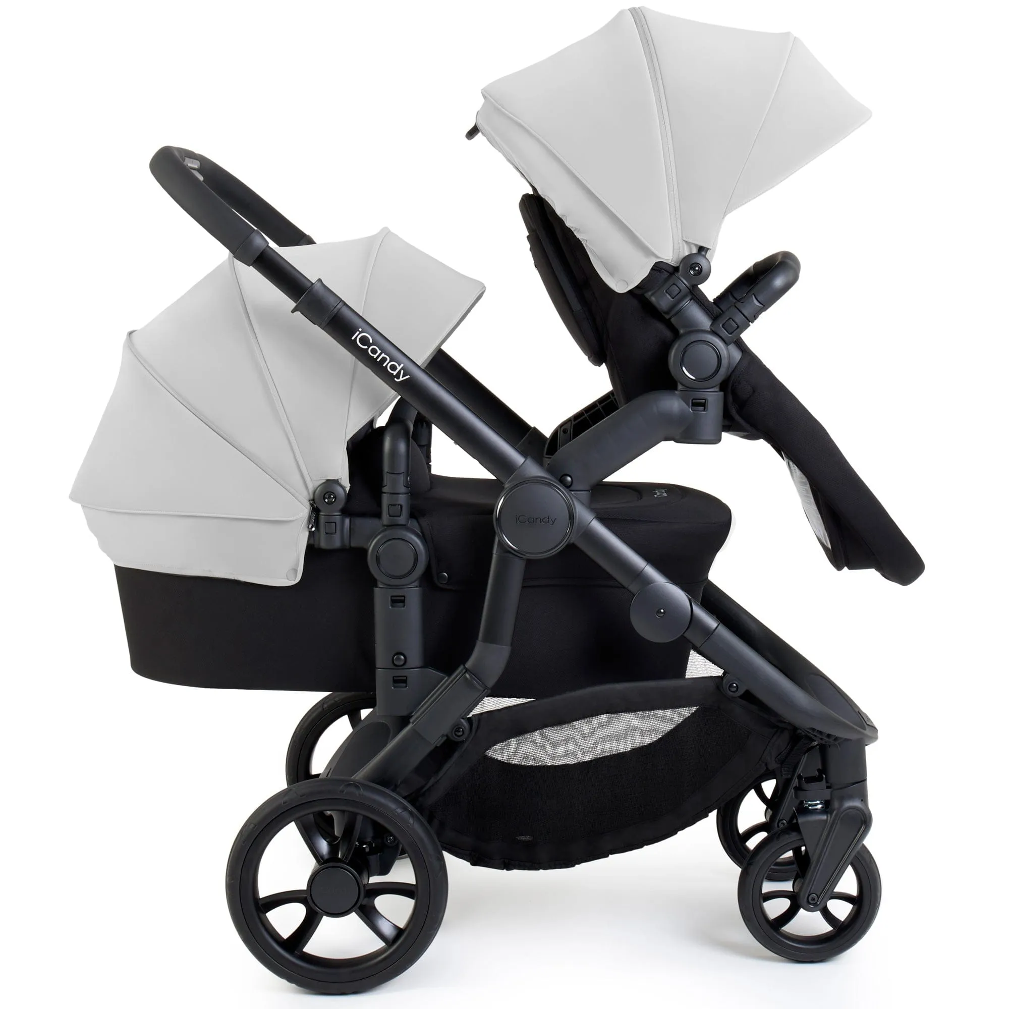 iCandy Orange 4 Twin Cybex Travel System in Glacier