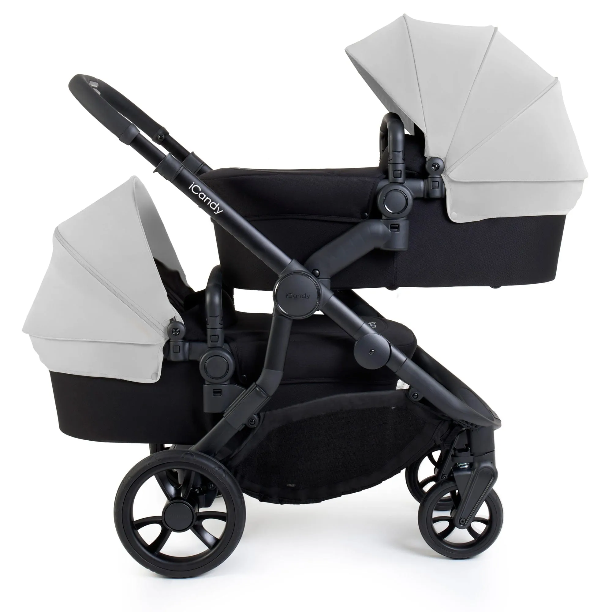 iCandy Orange 4 Twin Cybex Travel System in Glacier