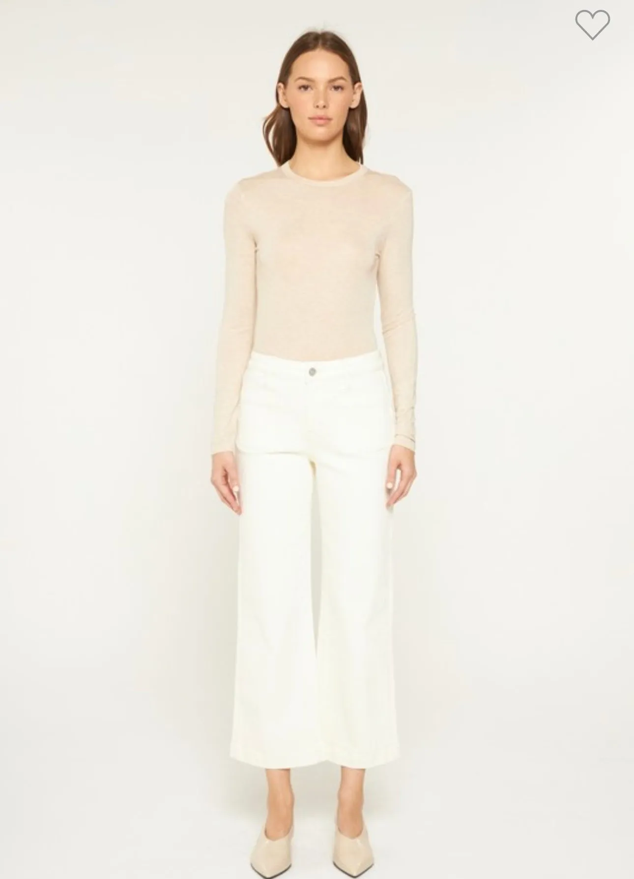 Ivory Pocket Jeans
